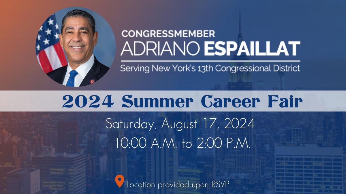 2024 Summer Career Fair Banner