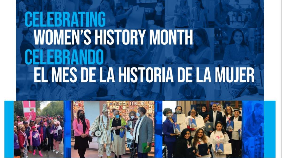 Celebrating Women's history month