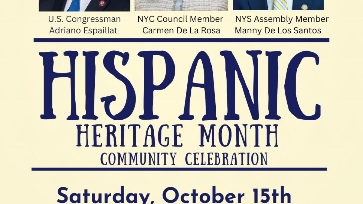 Hispanic Heritage Month - Sat. 10/15
