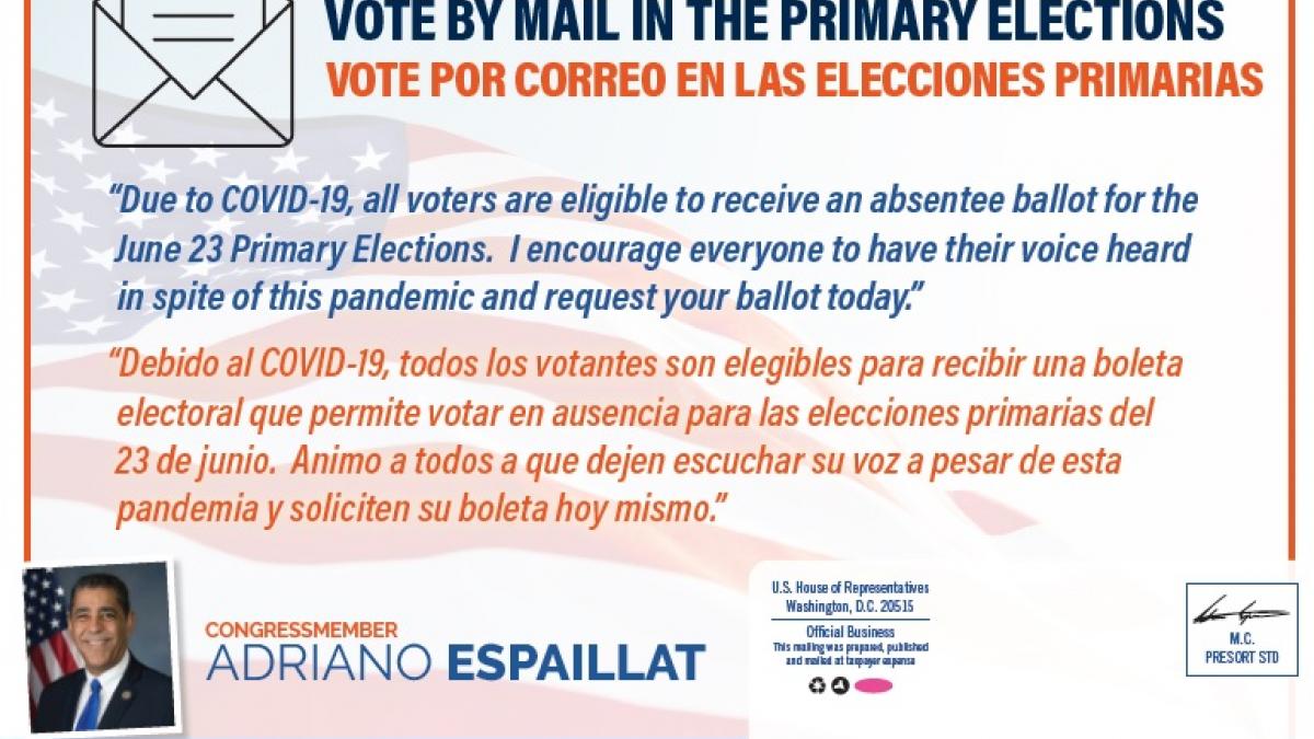 Be Engaged, Vote During COVID-19