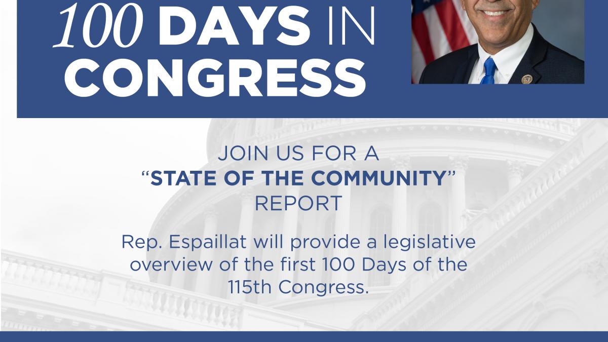 First 100 Days Event