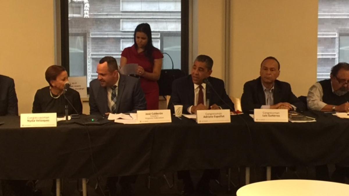 Rep. Adriano Espaillat Round Table