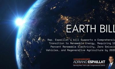 Rep. Adriano Espaillat Introduces Earth Bill