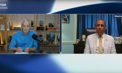 screenshot of Espaillat and Jorge Ramos