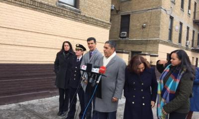 Congressman Espaillat with constituents
