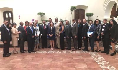 Rep. Espaillat group photo