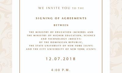 Signing Of Agreements Event 12.7.18