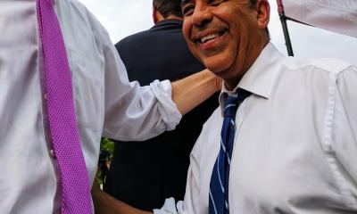 Congressman Espaillat at a payday action event