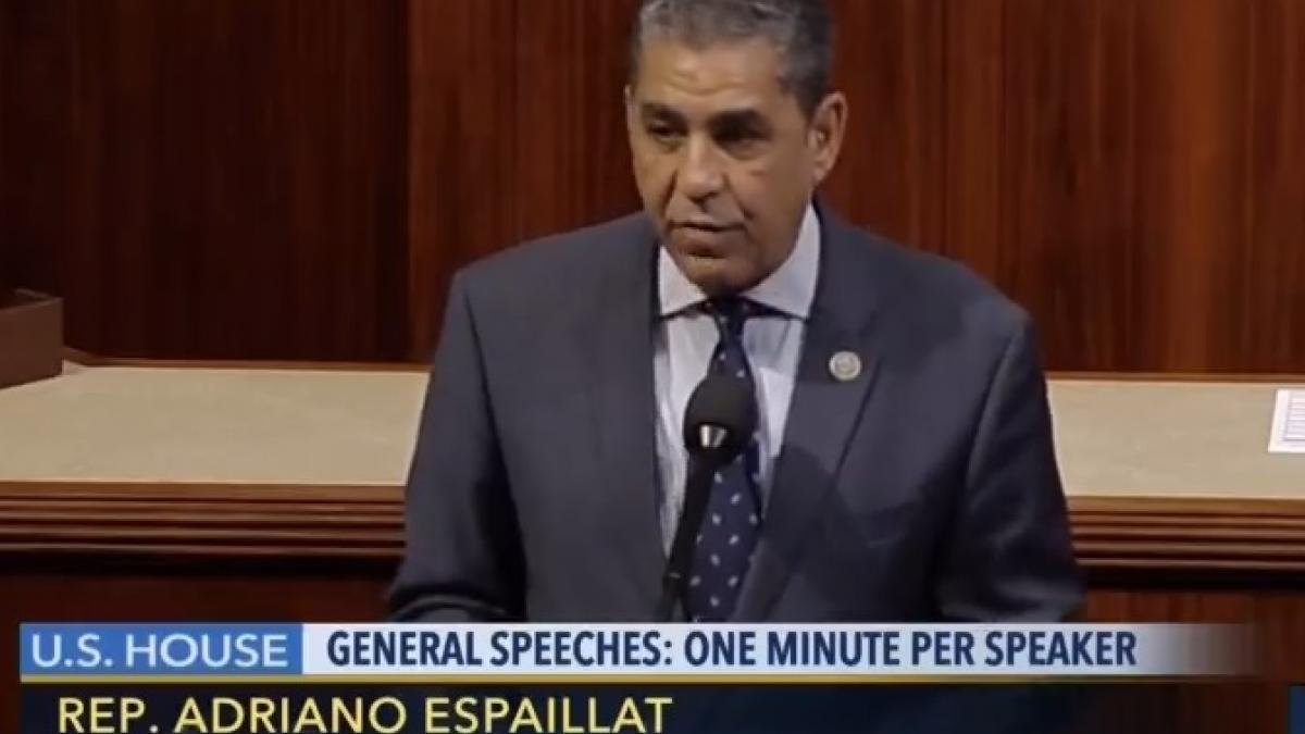 Rep. Espaillat on the House Floor 