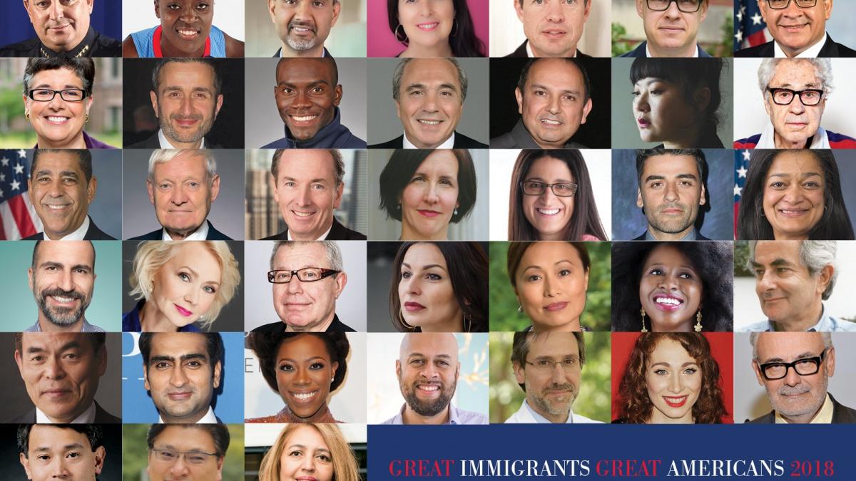 Great Immigrants, Great Americans 2018