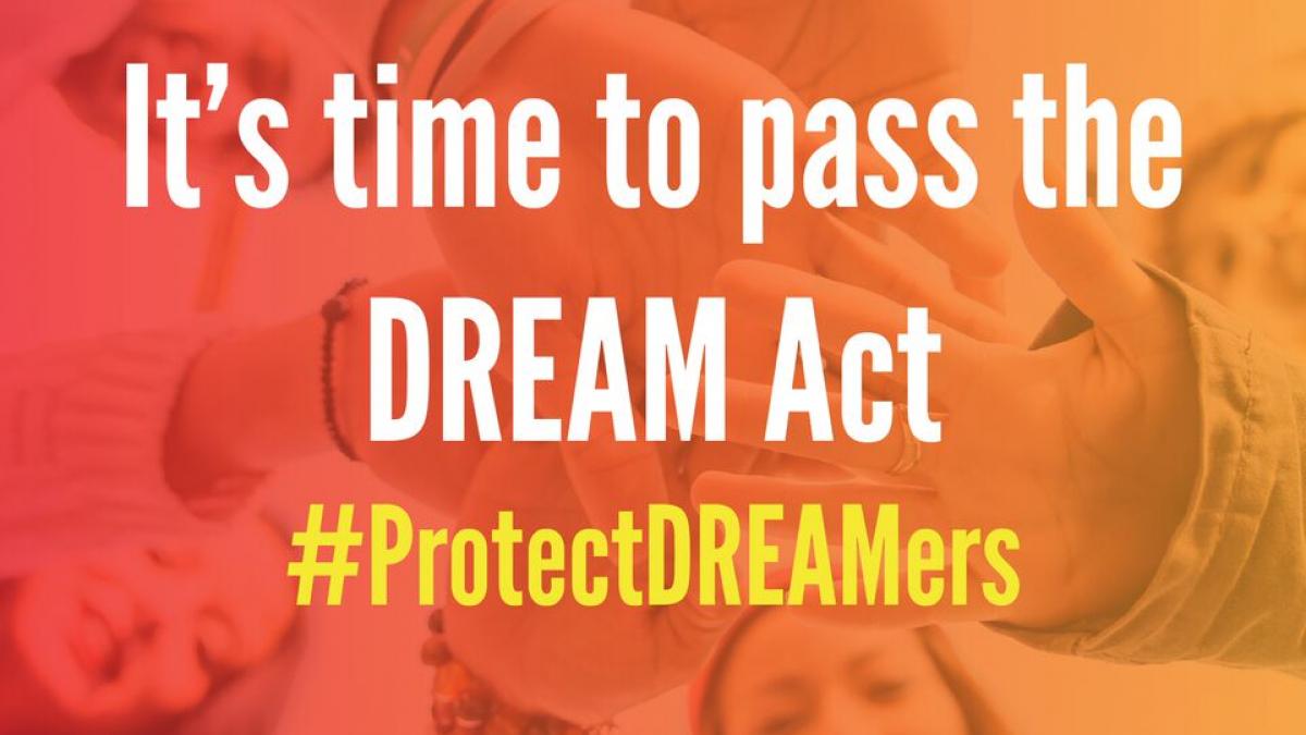 Pass Dream Act Banner