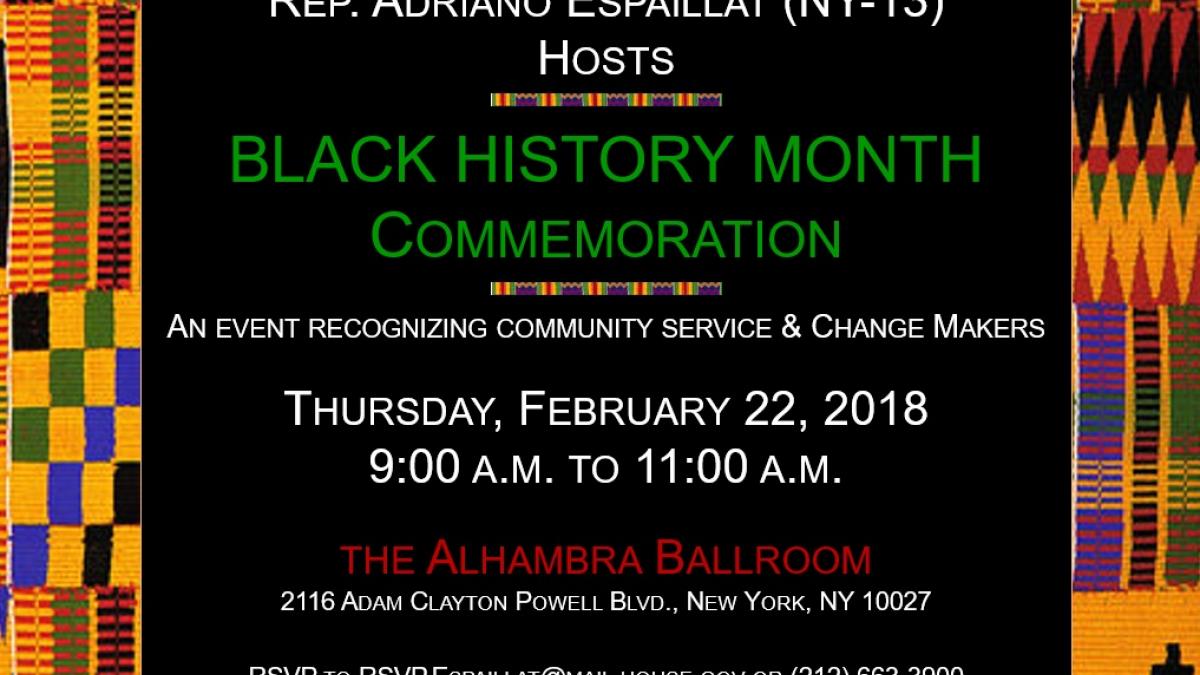 Black History Month Celebration
