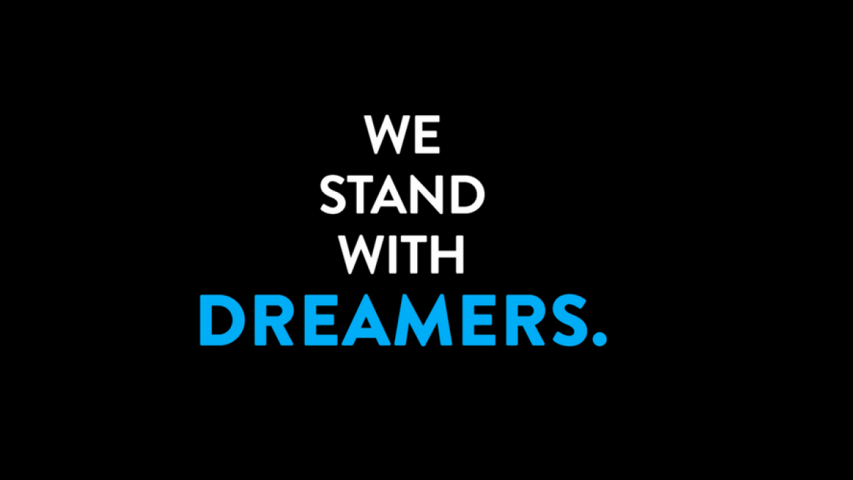 WE STAND WITH DREAMERS