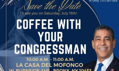 Coffee with Your Congressman Poster