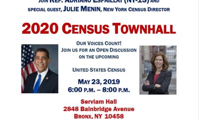 2020 CENSUS TOWNHALL, BRONX