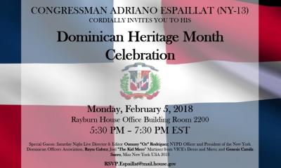Dominican Heritage Month Celebration_Feb. 5th_0